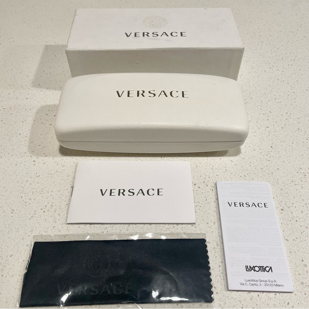 Versace Brown and Gold Sunglasses - Picture 16 of 16
